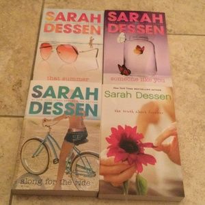 Set of (4) Sarah Dessen Books